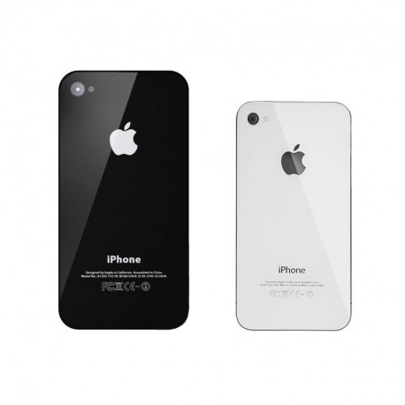 Vitre arrière de remplacement pour iPhone 4 blanc