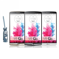 Remplacement de la vitre tactile avec écran LG G3